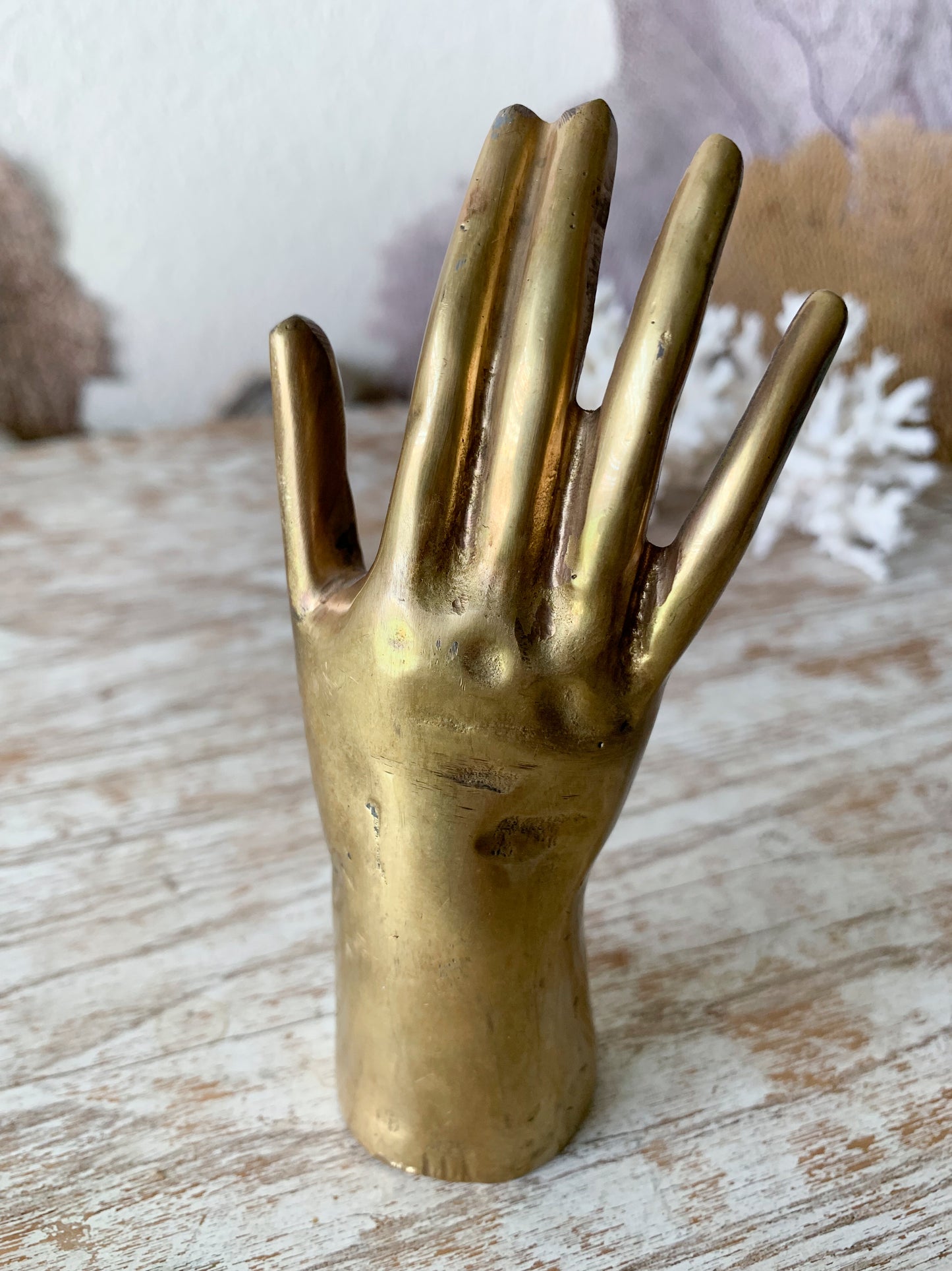 Kelly Wearstler signed hand statuette