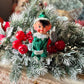 Vintage knee hugger Christmas elf pixie