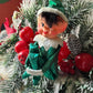 Vintage knee hugger Christmas elf pixie