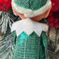 Vintage knee hugger Christmas elf pixie