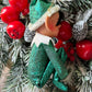 Vintage knee hugger Christmas elf pixie