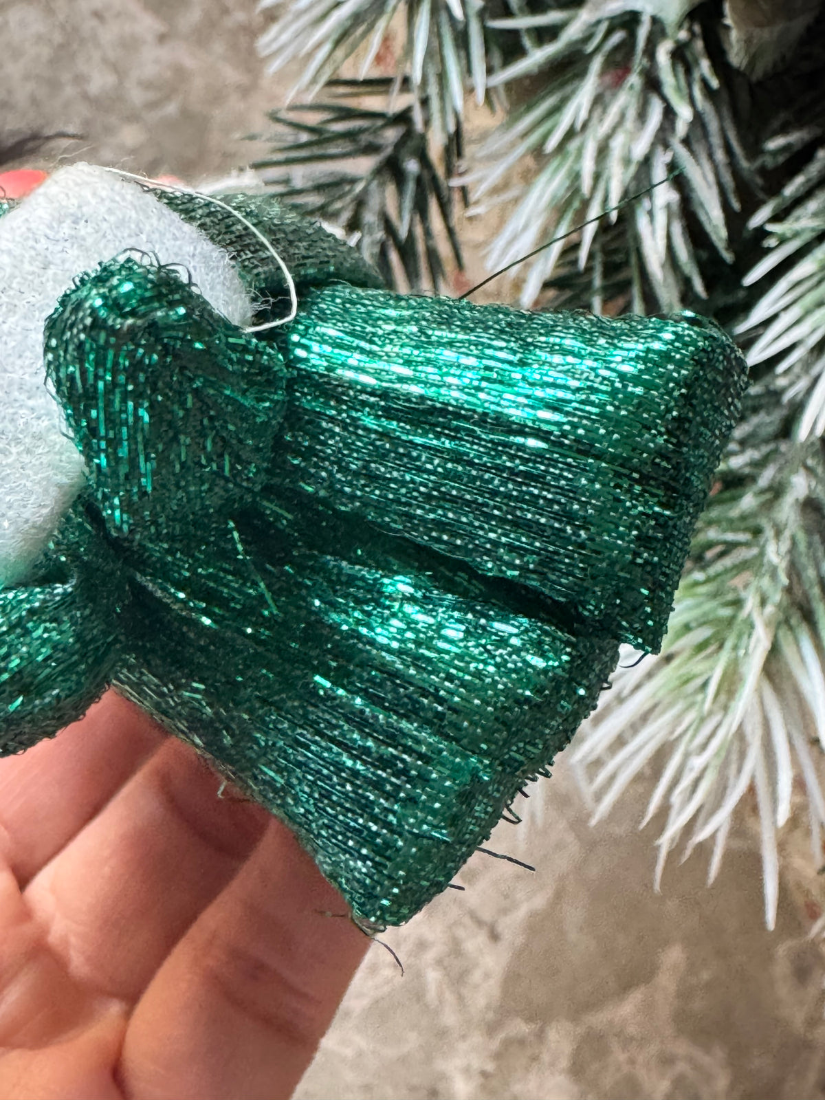 Vintage knee hugger Christmas elf pixie