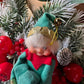Vintage knee hugger Christmas elf pixie Japan