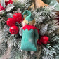 Vintage knee hugger Christmas elf pixie Japan