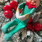 Vintage knee hugger Christmas elf pixie Japan