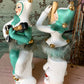 Vintage pair harlequin figurines