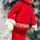 Vintage Holiday Fair Christmas pixie doll decoration Japan Santa elf