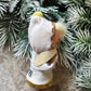 Vintage Christmas angel ornament Japan pixie bell