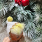 Vintage Christmas angel ornament Japan pixie bell