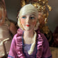 Antique French boudoir bed doll