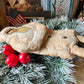 Antique Christmas Santa cotton batting decoration