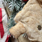 Antique Christmas Santa cotton batting decoration
