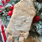 Antique Christmas Santa cotton batting decoration