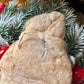 Antique Christmas Santa cotton batting decoration