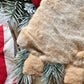 Antique Christmas Santa cotton batting decoration