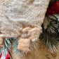 Antique Christmas Santa cotton batting decoration