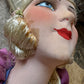 Antique French boudoir bed doll