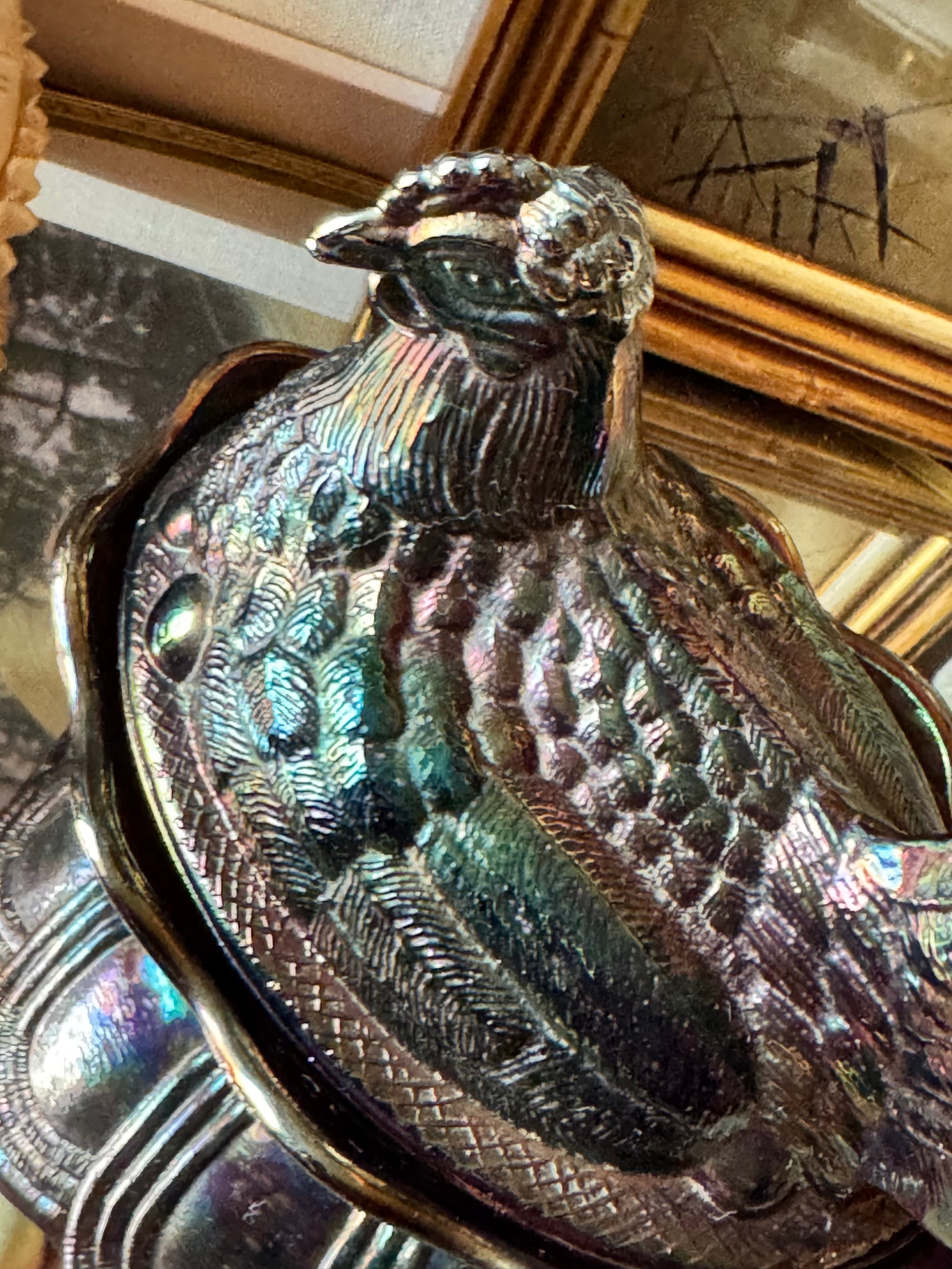 Vintage Fenton Glass Hen on Nest dish – SAD ROSETTA