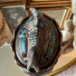 Vintage Fenton Glass Hen on Nest dish