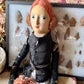 Antique boudoir doll cloth flapper doll