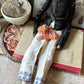 Antique boudoir doll cloth flapper doll