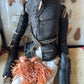 Antique boudoir doll cloth flapper doll