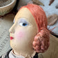 Antique boudoir doll cloth flapper doll