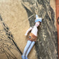 Antique miniature bunny girl doll tiny bisque doll