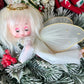 Vintage Christmas angel ornament Jestia pixie