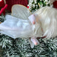 Vintage Christmas angel ornament Jestia pixie