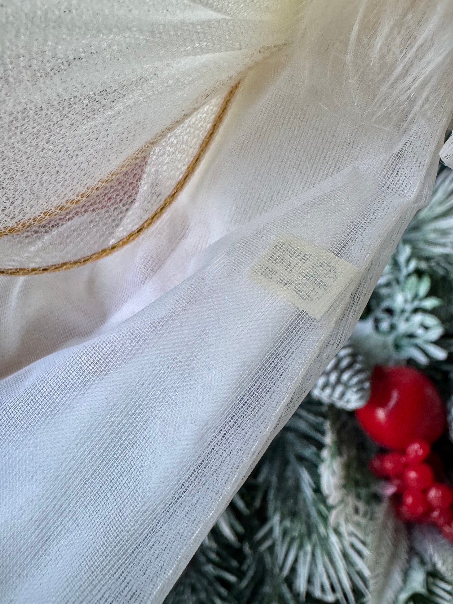 Vintage Christmas angel ornament Jestia pixie