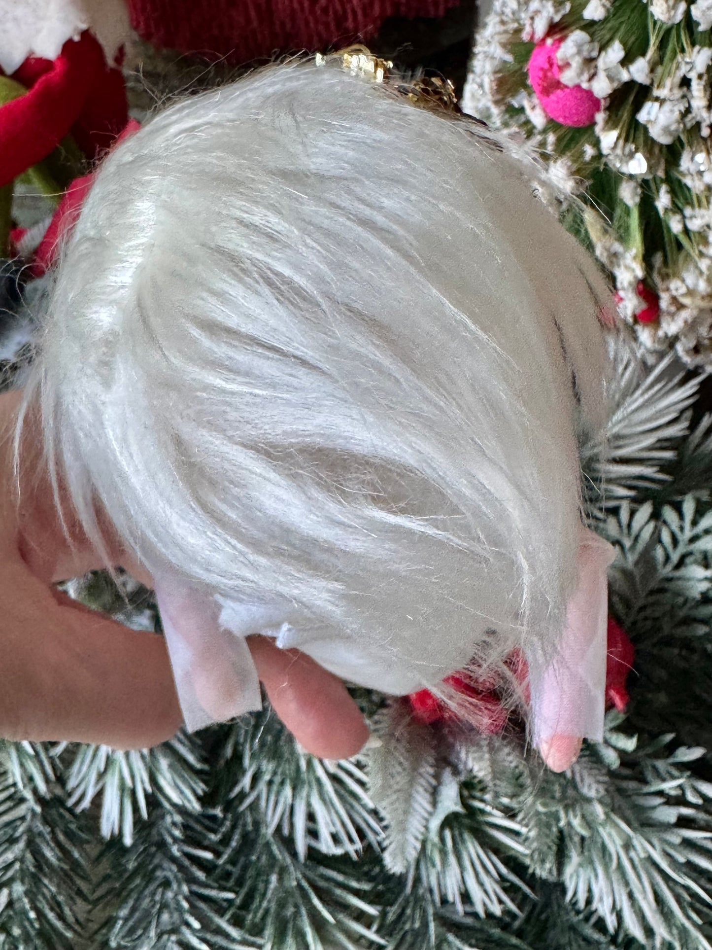 Vintage Christmas angel ornament Jestia pixie