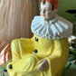 Vintage pierrot clown ink well figurine