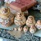 Vintage set matryoshka nesting dolls