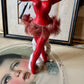 Vintage She devil ballerina ceramic dancer figurine