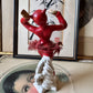 Vintage She devil ballerina ceramic dancer figurine