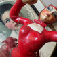 Vintage She devil ballerina ceramic dancer figurine