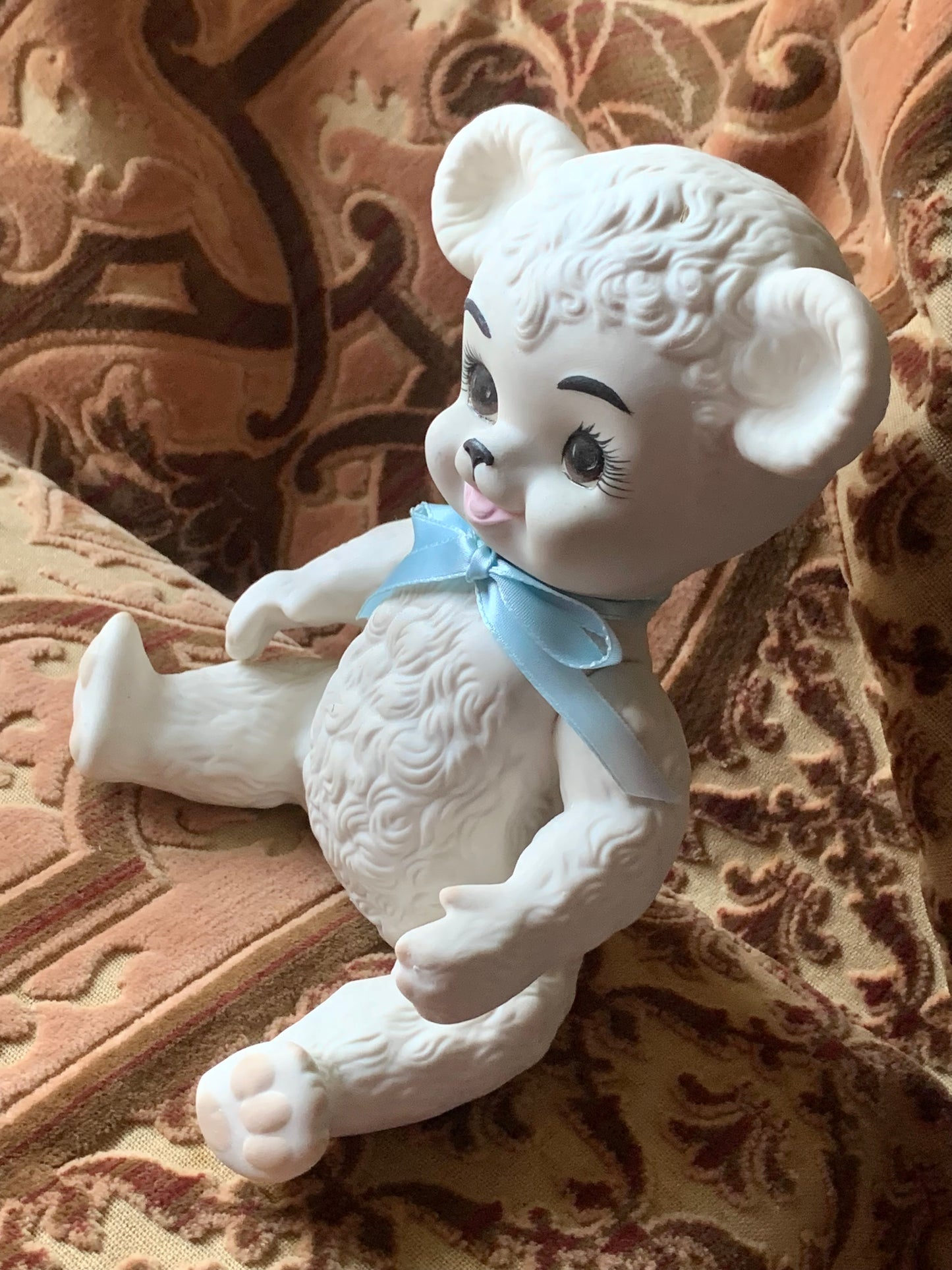 Vintage porcelain Sunny bear doll figurine