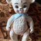 Vintage porcelain Sunny bear doll figurine