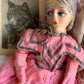 Antique flapper boudoir doll