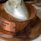 Vintage football player trophy 60s figural award statue