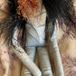 Vintage assembled smoker boudoir doll