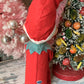 Vintage large jolly knee hugger elf