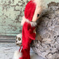 Vintage Holiday Fair winking devil stockinette pixie doll