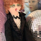 Vintage smoker Happenings boudoir doll in tuxedo