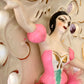 Vintage pink ballerina wall pocket plaque *as-is