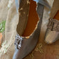 Vintage boudoir doll shoes