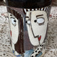 Signed Angela Rogers figural pottery