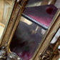 Vintage miniature fancy French style vitrine cabinet