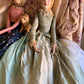 Vintage blond flapper boudoir doll